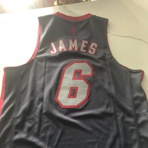 Adidas LeBron James Miami Heat Jersey - new.